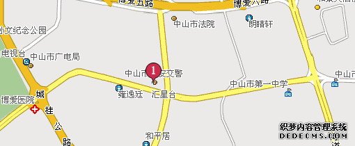 中山市公安局交通警察支隊地圖